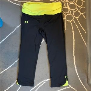 Under armour heat gear cropped leggings